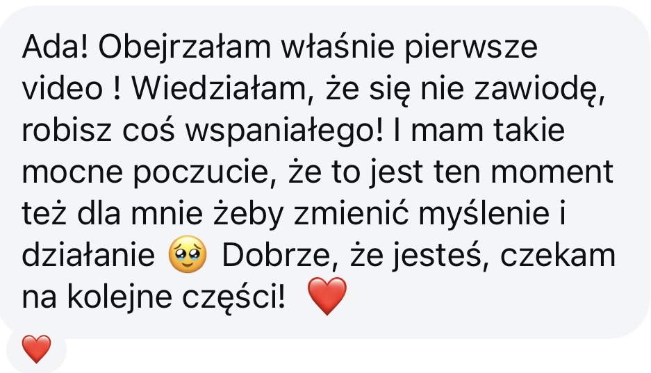 Efekty pracy z Adą Megger